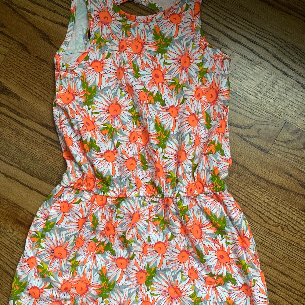 Gap Kids floral romper size small 6/7